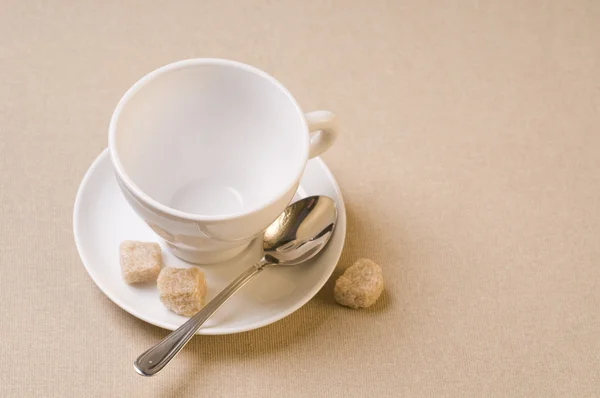 Чашки кави порожній — стокове фото