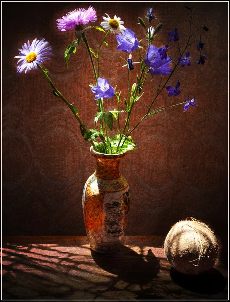 Stock image Wild flowers in a vase.