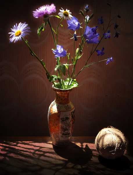 Stock image Wild flowers in a vase.