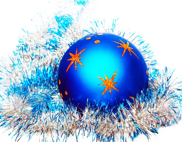 Bola de Navidad azul —  Fotos de Stock