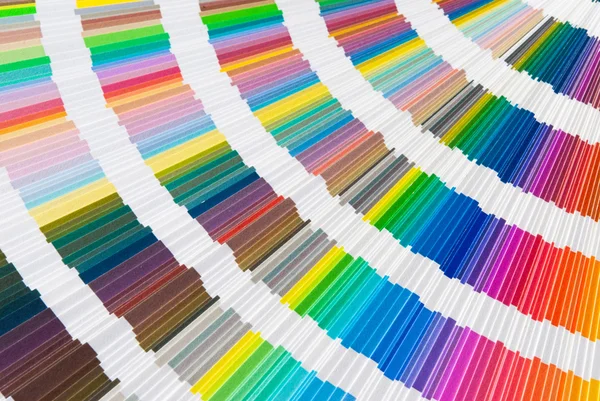 Color guide to match colors for printing — Stock Photo, Image