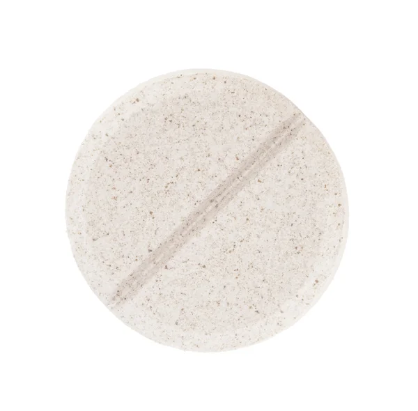 Pillola a base di erbe su sfondo bianco — Foto Stock