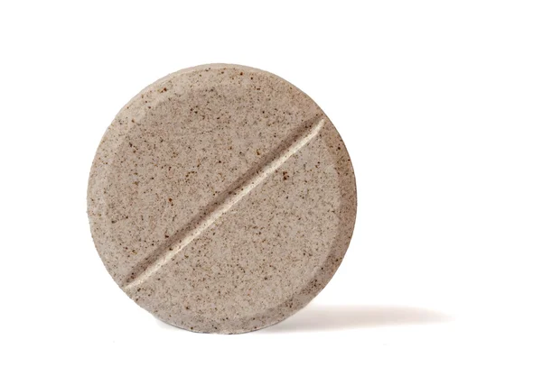 Tabletta fehér alapon — Stock Fotó