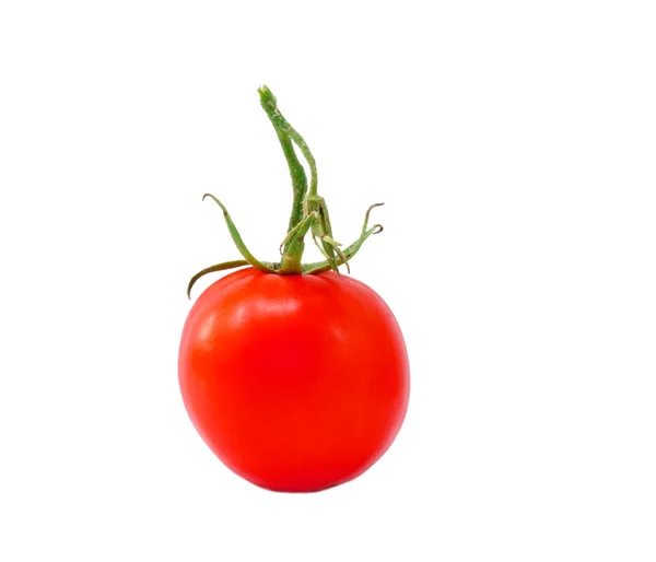 Ντομάτα απομονωμένη σε λευκό φόντο. — Φωτογραφία Αρχείου