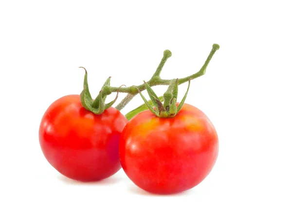 Tomat isolerad på vit bakgrund. — Stockfoto