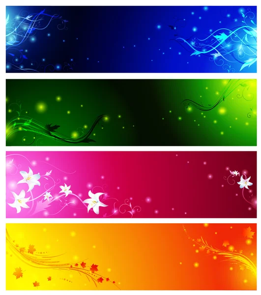 Banner collection — Stock Vector