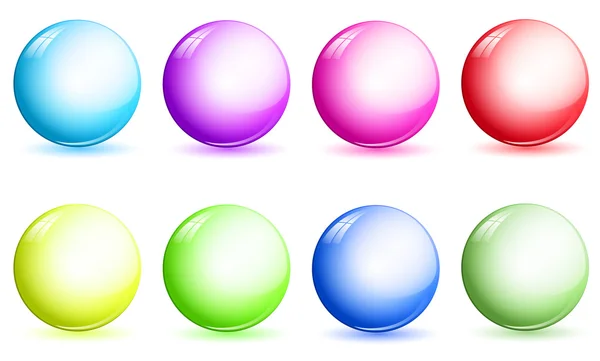 光滑的球 — 图库矢量图片