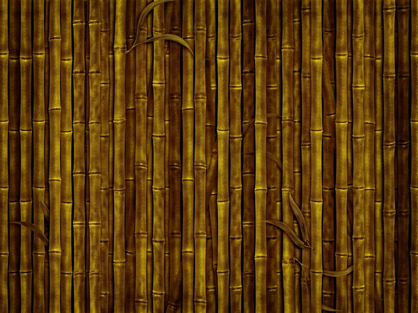 Ilustração Fundo Floresta Bambu — Fotografia de Stock