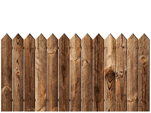 Деревянный забор
