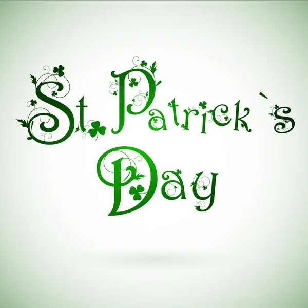 Saint Patrick jour — Image vectorielle