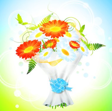 Flower bouquet clipart