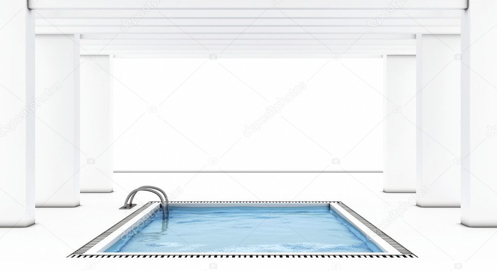 Luxury swimming pool