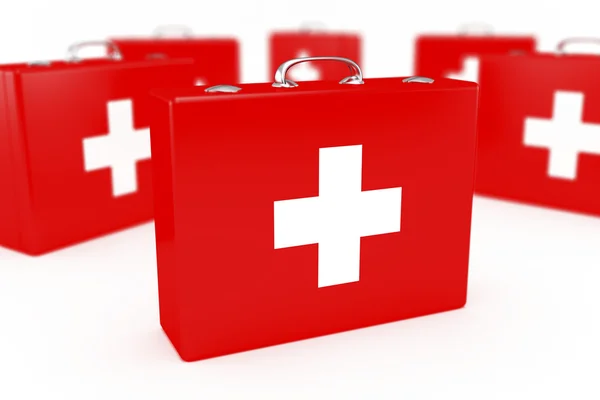 First aid kits — Stock Photo, Image