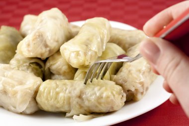 Cabbage rolls clipart