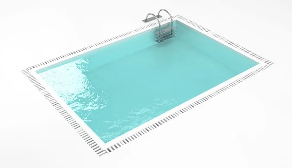 Luxe Zwemmen Pool Afbeelding — Stockfoto