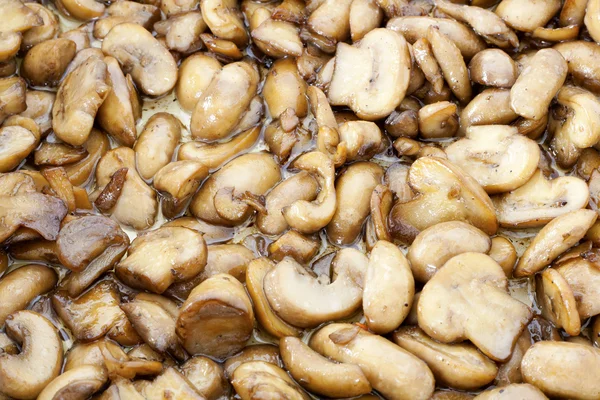 stock image Fried mushrooms in oil