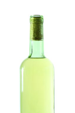 beyaz şarap şişesi