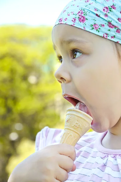 아이스크림은 — 스톡 사진