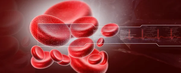 Streaming Vérsejtek — Stock Fotó