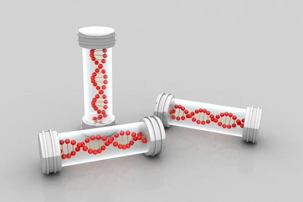 DNA de amostra ideal — Fotografia de Stock