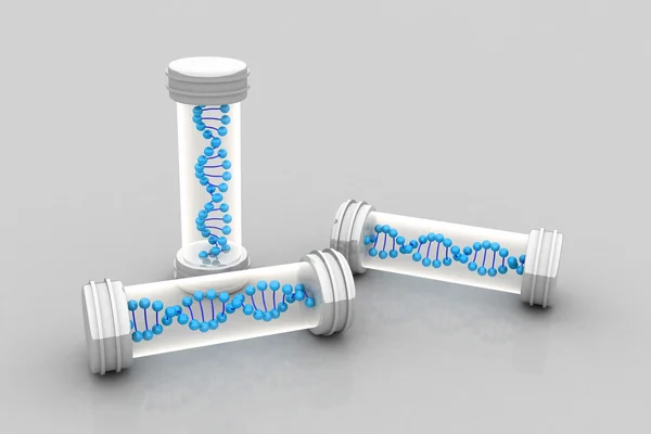 stock image Ideal sample DNA