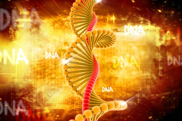 Digital Illustration Dna Abstract Background — Stock Photo, Image