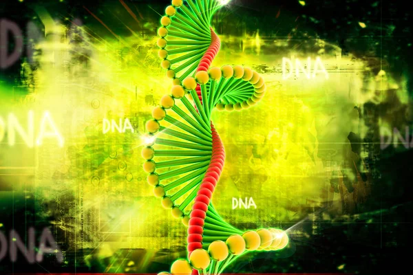 Ilustrație digitală a ADN-ului — Fotografie, imagine de stoc