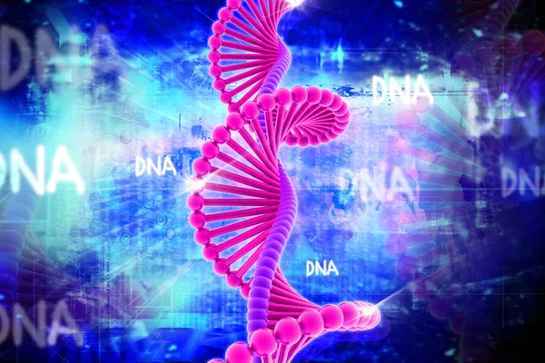 Digital Illustration Dna Abstract Background — Stock Photo, Image