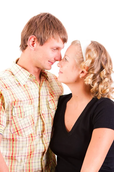 Young domestic pair — Stock Photo, Image
