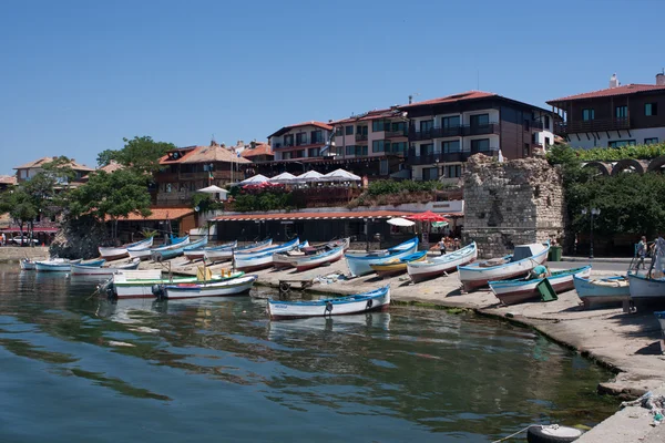 stock image Boats on moorage