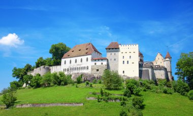 Lenzburg castle clipart