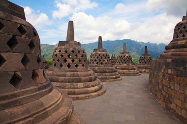 Borobudur Tapınağı Endonezya