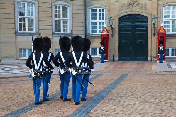 Mudança da Cerimônia da Guarda — Fotografia de Stock