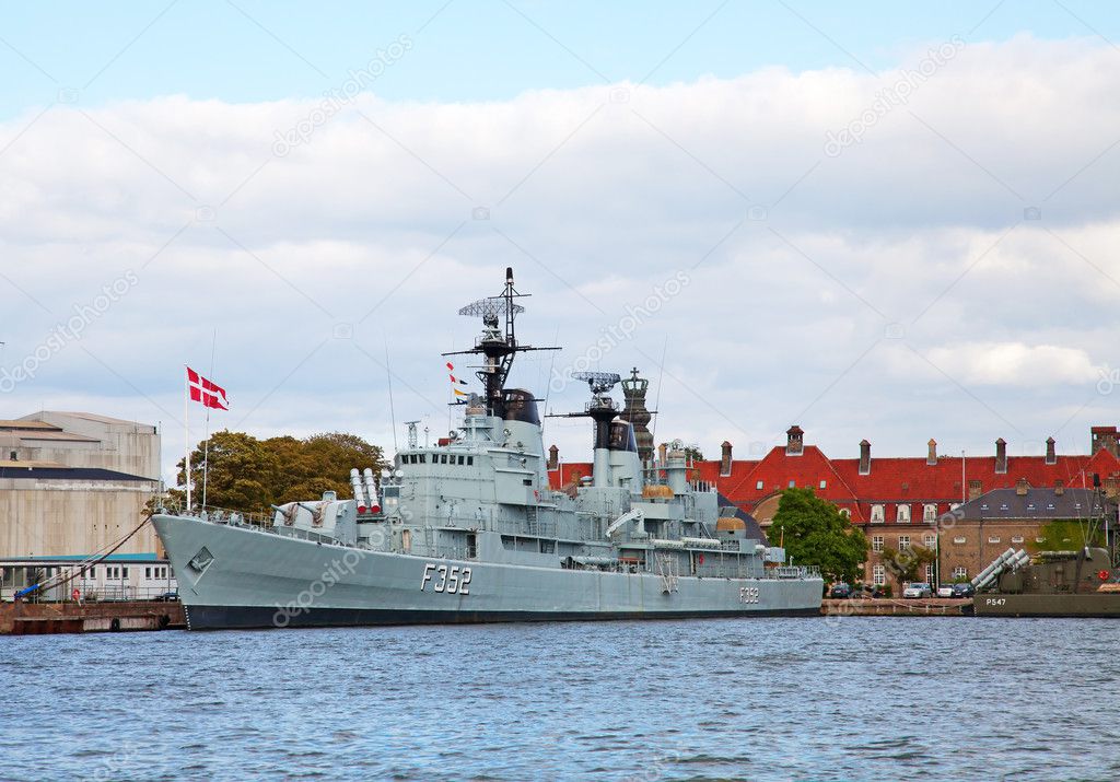 Danish warship