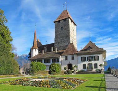 Spiez castle clipart