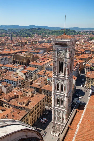 Вид Воздуха Флоренцию Италия — стоковое фото