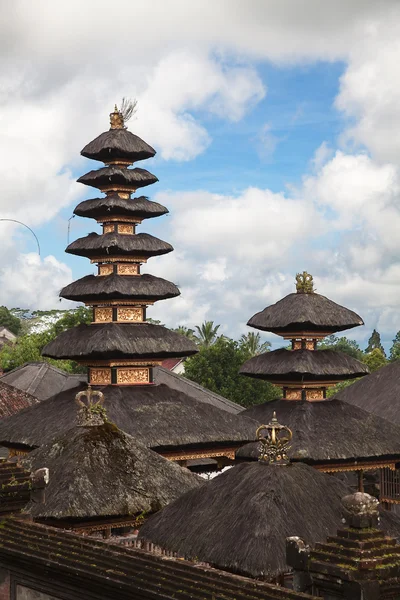 Mor Besakih Tempel Största Hinduiska Tempel Bali — Stockfoto