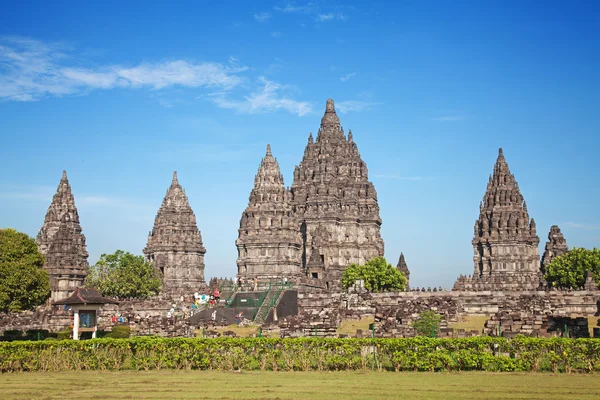 Hinduiska Templet Prambanan Indonesien Java Yogyakarta — Stockfoto