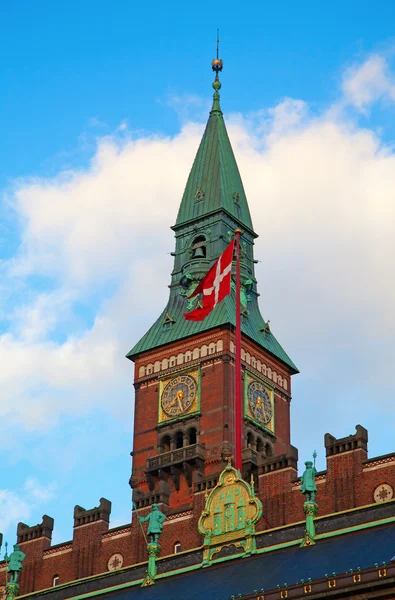 Câmara Municipal de Copenhagen — Fotografia de Stock