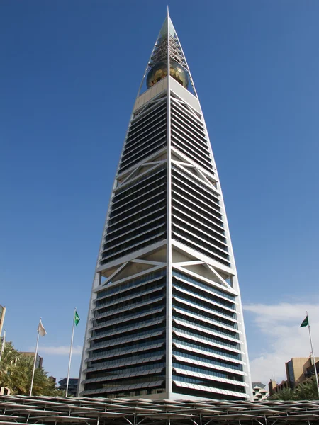 Riad Dezember Faisaliah Turm Dezember 2009 Riad Saudi Arabien Faisaliah — Stockfoto