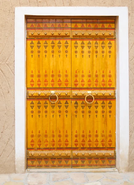 전통적인 아랍 문 — 스톡 사진