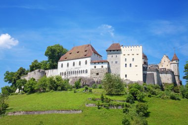 Lenzburg castle clipart