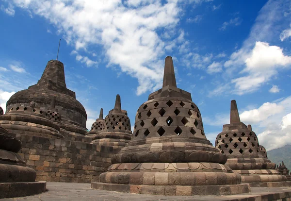 Temple borobudur en indonésie — Photo