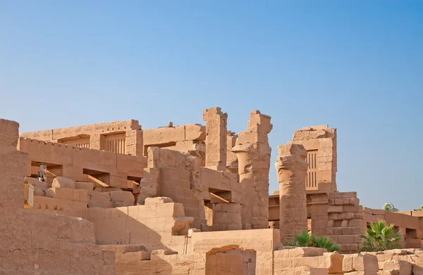 Rovine del tempio di Karnak — Foto Stock