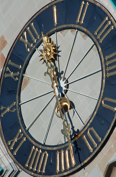 Dial del reloj antiguo — Foto de Stock