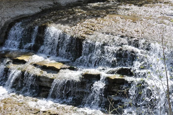 Chalk Ridge Cachoeira do Texas — Fotografia de Stock