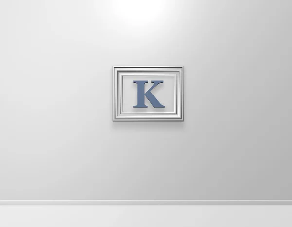 K Kunst — Stockfoto