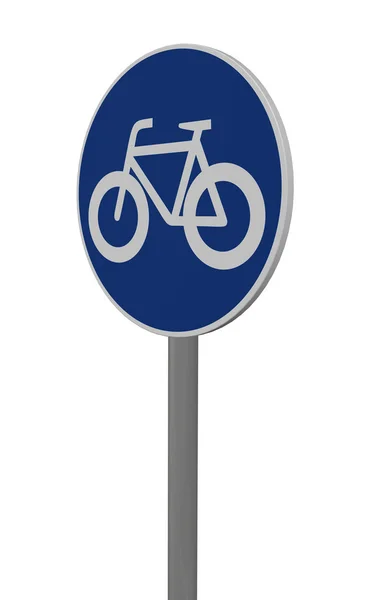stock image Roadsign bicycle