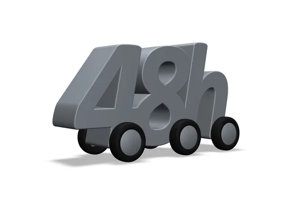 48u levering — Stockfoto