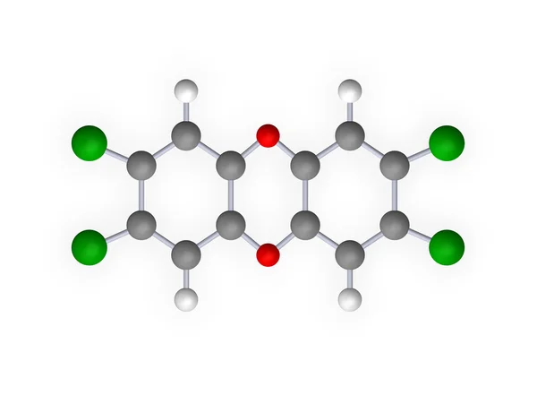 Modelo de molécula — Fotografia de Stock